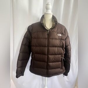North Face Brown Nuptse Women
700 Goose Down Winter Puffer Jacket